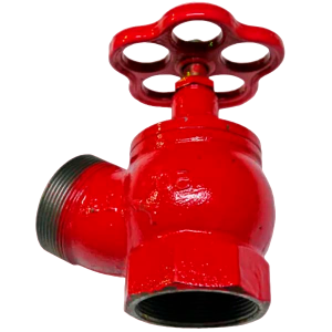 Фото 26 - Клапан пожарный (кран) КПЧ 50-2 чугунный 125° цапка - цапка.